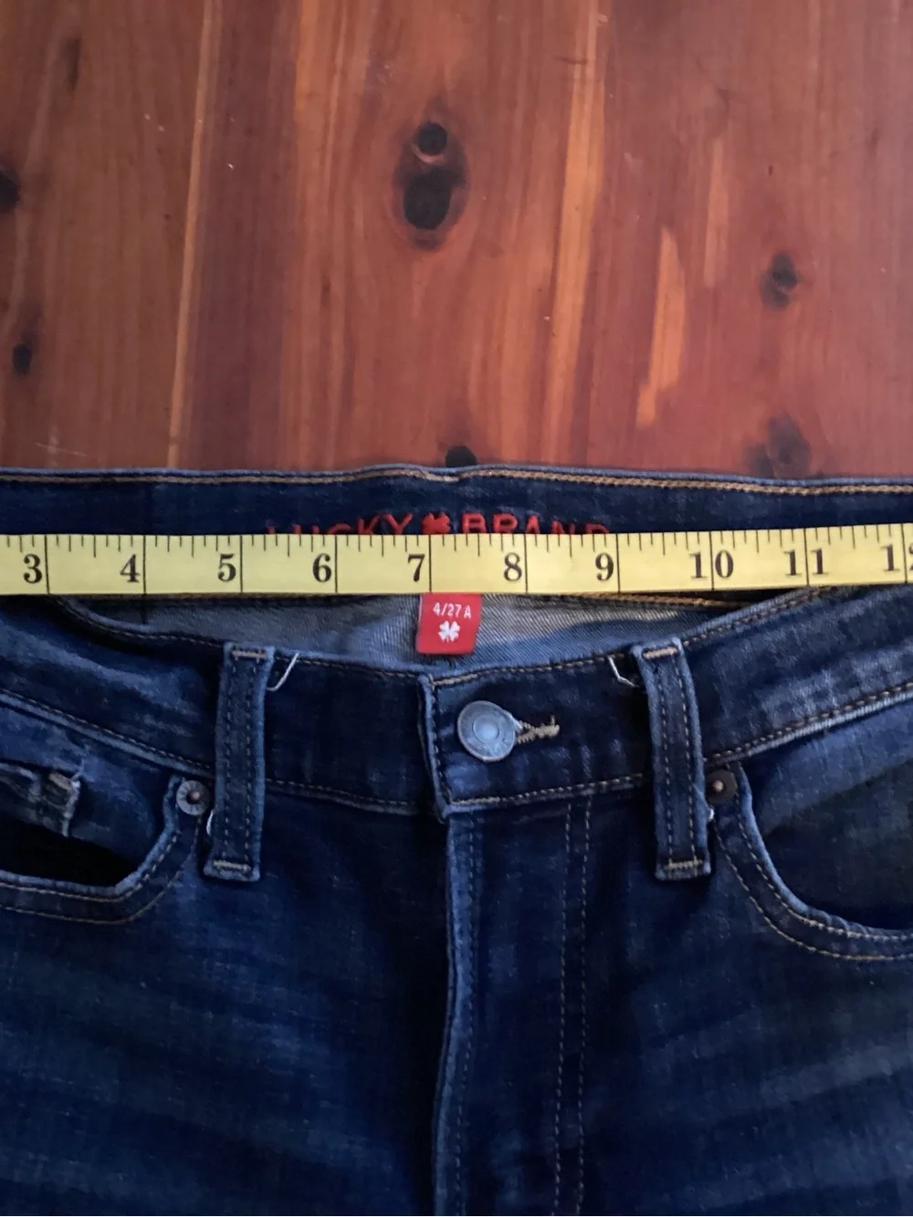 Lucky Brand Women's Indigo Straight-Leg Jeans - Picture 6 of 7